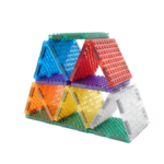 Cleverclixx Brick Tiles Pack Intense magnetic tiles - Lot de 16 3