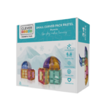 Cleverclixx Small curved Dome Pack Magnetic tiles - Lot de 34
