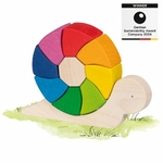 Puzzle et jeu de construction escargot GOKI