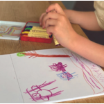 DIY Toverlux x Stockmar Set créatif Crayons et 25 feuilles silhouette 4