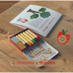 DIY Toverlux x Stockmar Set créatif Crayons et 25 feuilles silhouette