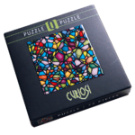 Curiosi Casse tête Puzzle Q8 - Colour Mix 4 - 72 pièces