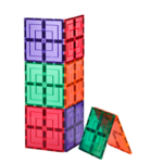 Learn & Grow Jeu magnétique Pack de grands carrés - Lot de 8