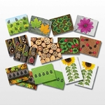 Cartes éducatives Apprendre à compter pour les pierres Coccinelles Yellow Door