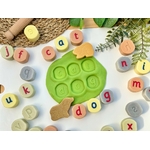 Pierres tampons alphabet minuscule Yellow Door - Lot de 26 7