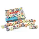 Pierres tampons alphabet minuscule Yellow Door - Lot de 261