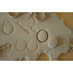 emporte-pièce cycle de vie poussin grennn sable magique pâte à modeler8