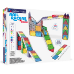 Magna Tiles Jeu magnétique Rail Racers - 90 pièces 1