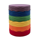 Grennn Wave Arc-en-ciel Lot de 6 bols 3