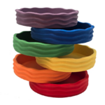 Grennn Wave Arc-en-ciel Lot de 6 bols 4
