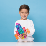 Connetix Jeu magnétique Portails colorés - Bright Portal pack 48 pièces6
