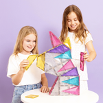 Connetix Glitter unicorn jeu magnétique Licorne pailletée 56 pièces4