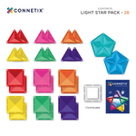 Connetix Jeu magnétique Etoile lumineuse 28 pièces 1