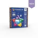 Connetix Jeu magnétique Etoile lumineuse 28 pièces 9
