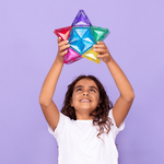 Connetix Jeu magnétique Etoile lumineuse 28 pièces 6