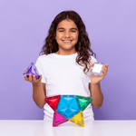 Connetix Jeu magnétique Etoile lumineuse 28 pièces 8