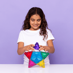 Connetix Jeu magnétique Etoile lumineuse 28 pièces 7