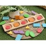 Pierres Couleurs et Formes Yellow Door - Lot de 2411
