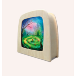 Carte à insérer pour Lampe Au fil des Saisons - Illustratrice Vogel Geluk - Advent Garden1