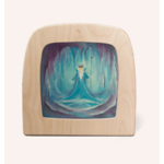 Carte à insérer pour Lampe Au fil des Saisons - Illustratrice Baukje Exler - The White King 2