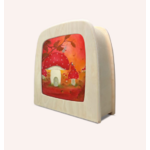 Carte à insérer pour Lampe Au fil des Saisons - Illustratrice Baukje Exler - Red Autumn1