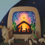 Carte à créer DIY – Nativité pour lampe Toverlux2