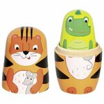 Goki Poupées gigognes en bois - 5 pièces 2