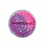 SensoryDough Pâte à modeler avec paillettes Violet:Rose 1