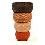 XCreator Bols gigognes pour jeu sensoriel - Lot de 4