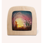 Carte à insérer pour Lampe Au fil des Saisons - Vogel Geluk - Kindling Spring2