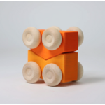 Voitures empilables oranges Grimms3
