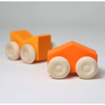 Voitures empilables oranges Grimms2