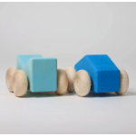 Voitures empilables bleues Grimms1
