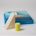 Jeu de construction puzzle Bateau bleu Grimms3