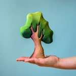 BumbuToys Chêne Vert en bois 2