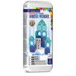 MagnaTiles MicroMags Jeu magnétique Winter Wonder Set de voyage - Lot de 26 1