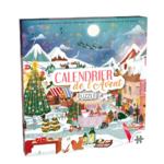 Calendrier de l'Avent Puzzle Village de Noël4
