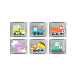 Glo Pals Cubes lumineux Voitures - Lot de 6