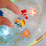 Glo Pals Cubes lumineux Voitures - Lot de 6 camion benne