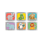 Glo Pals Cubes lumineux Zoo - Lot de 6