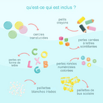 Glo Pals Fun Fillers pour bouteille et jeu sensoriel - ABC 21