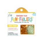 Glo Pals Fun Fillers pour bouteille et jeu sensoriel - Ferme