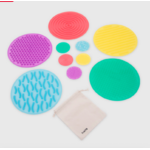 Tickit Ensemble de cercles sensoriels SiliShapes® - Lot de 105