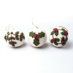 kerstbal-holly-berry-large-3-st