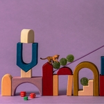 Grimms Tiny Art Collection Set de Construction Panorama12
