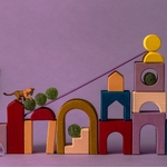 Grimms Tiny Art Collection Set de Construction Panorama17