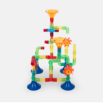 Tickit Tuyaux colorés translucides pour jeu d’eau - Lot de 7510