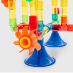 Tickit Tuyaux colorés translucides pour jeu d’eau - Lot de 759