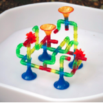 Tickit Tuyaux colorés translucides pour jeu d’eau - Lot de 752