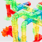 Tickit Tuyaux colorés translucides pour jeu d’eau - Lot de 757